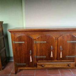 Houten dressoir kast (bieden)