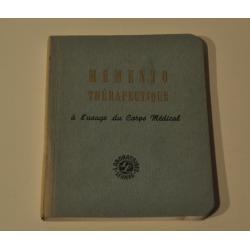 Memento thérapeutique à l'usage du corps medical