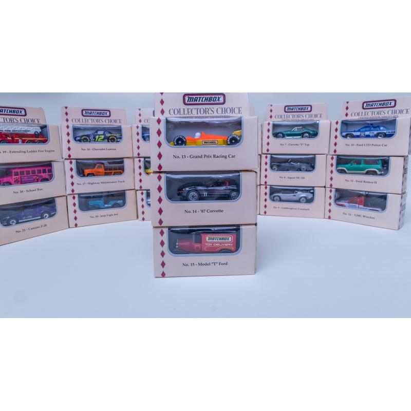 Matchbox Collector's Choice Limited Edition Set van 24