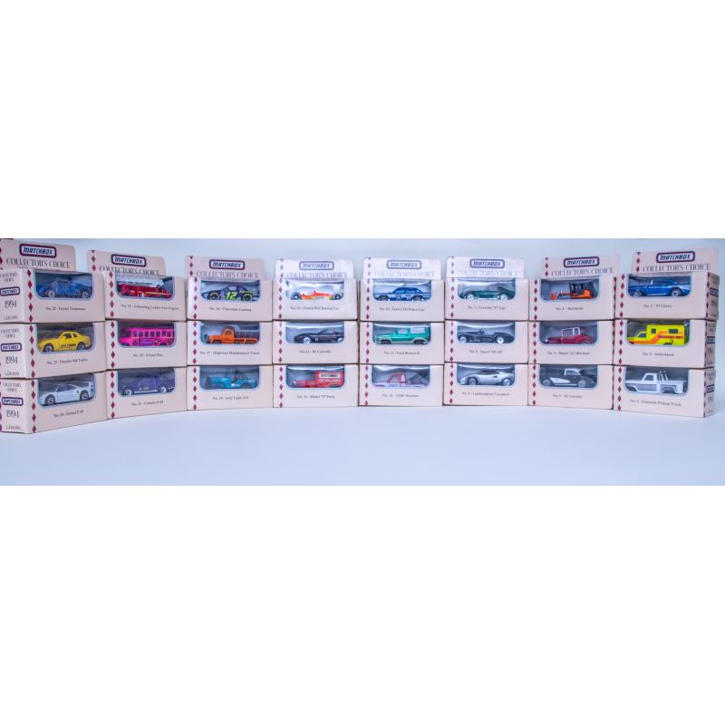 Matchbox Collector's Choice Limited Edition Set van 24