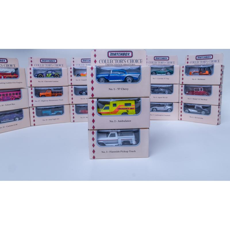 Matchbox Collector's Choice Limited Edition Set van 24