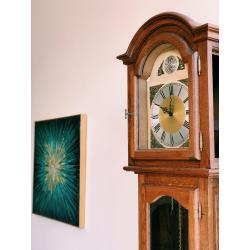 Staande klok "tempus fugit"