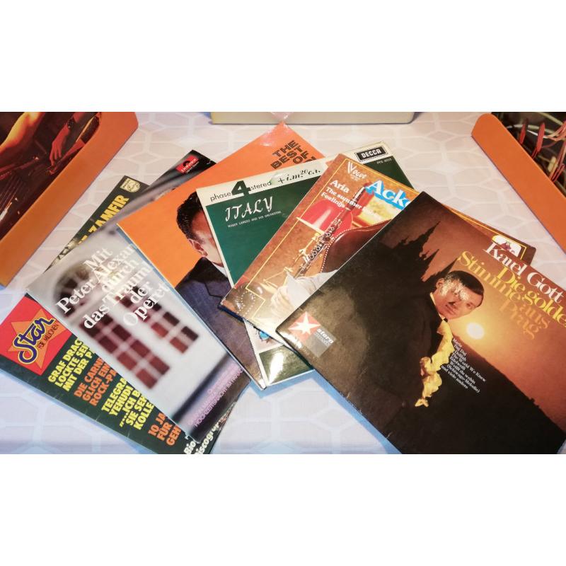 85 LP's te koop