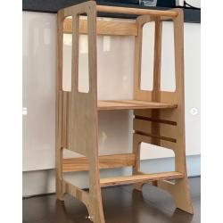 MONTESSORI VASTE LEERTOREN - 3 HOOGTENIVEAUS-Nieuw in de winkel