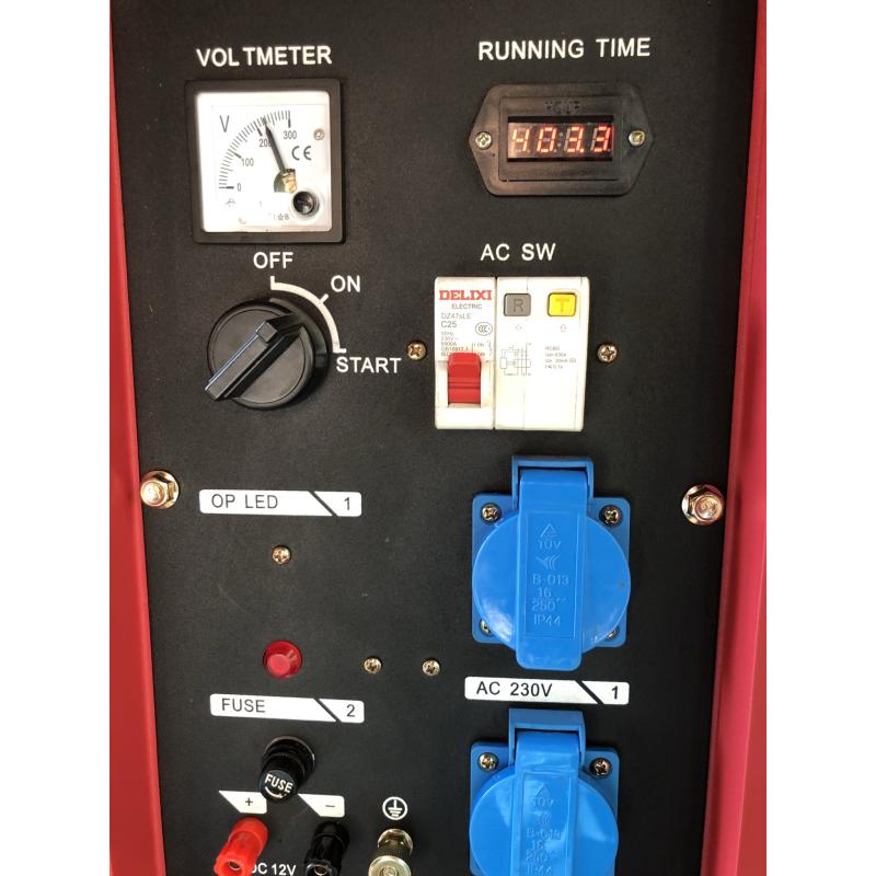Gentec GYD7500 AVR Diesel (5,5 kVA 230V)