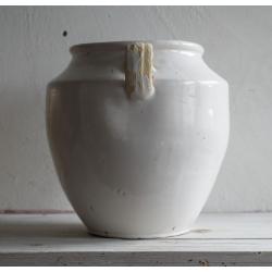 Witte Franse inmaak pot