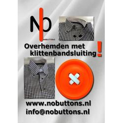 Heren overhemden. Knopjesleed voorbij.