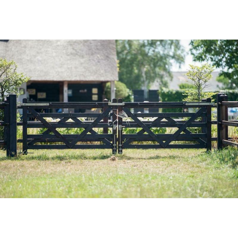 Veld's bouwpakket, omheining, weide paddock rijbak