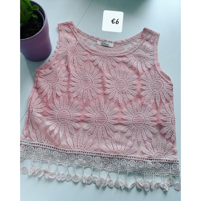 Roze top - maat 36/38