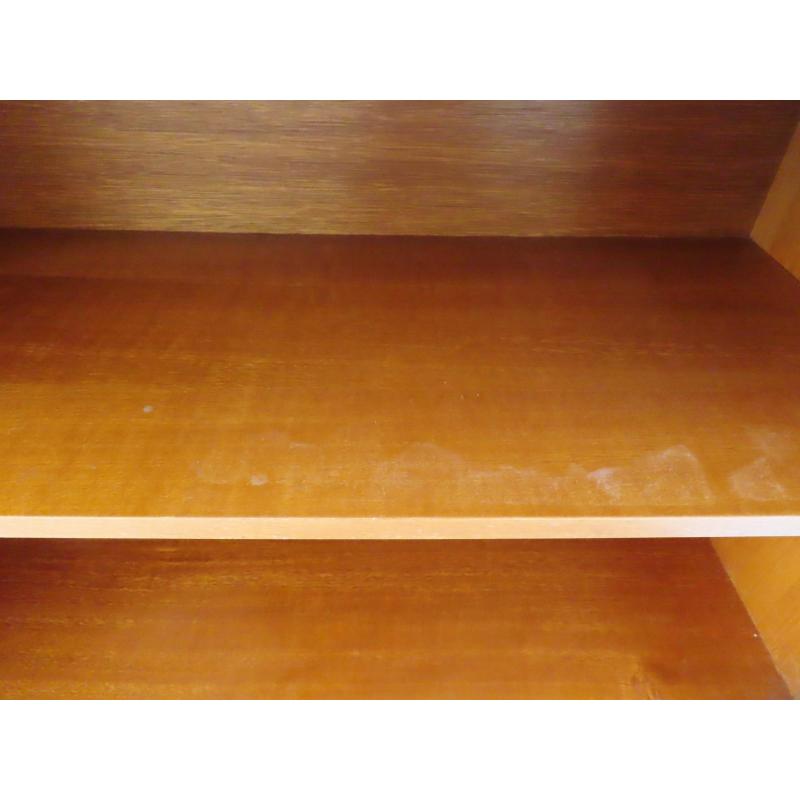 Nieuwe Gerestaureerde Muntgroene Dressoir in Hardhout