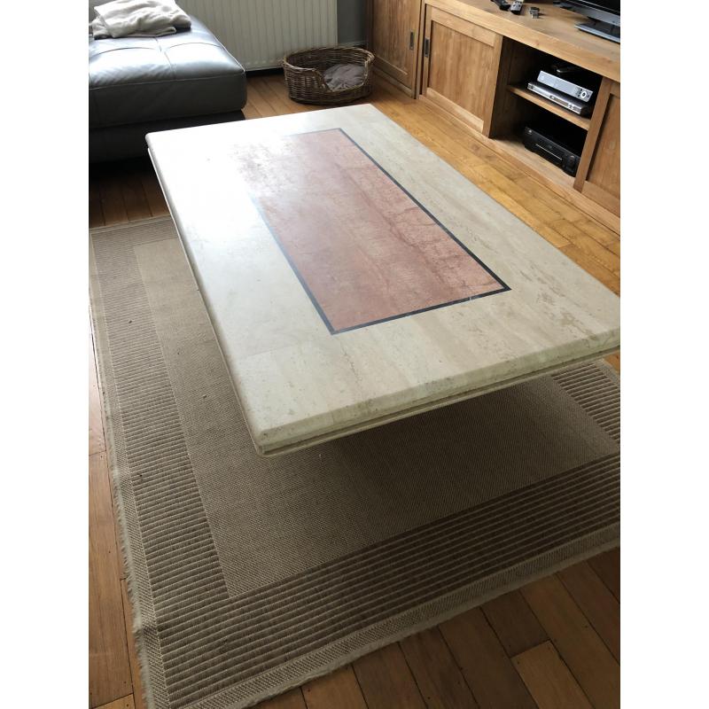 Salontafel in Travertin