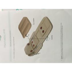 Andullatiematras andumedic 3 pro white ( nieuw) hhp