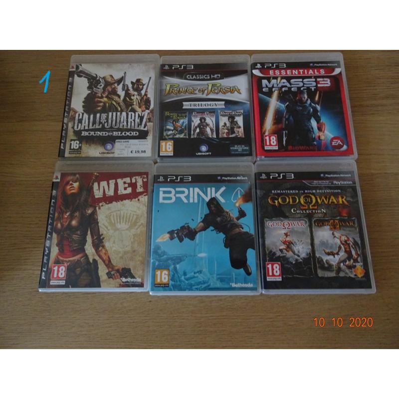 PS 3 games te koop