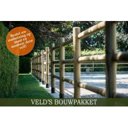 Veld's bouwpakket, omheining, weide paddock rijbak