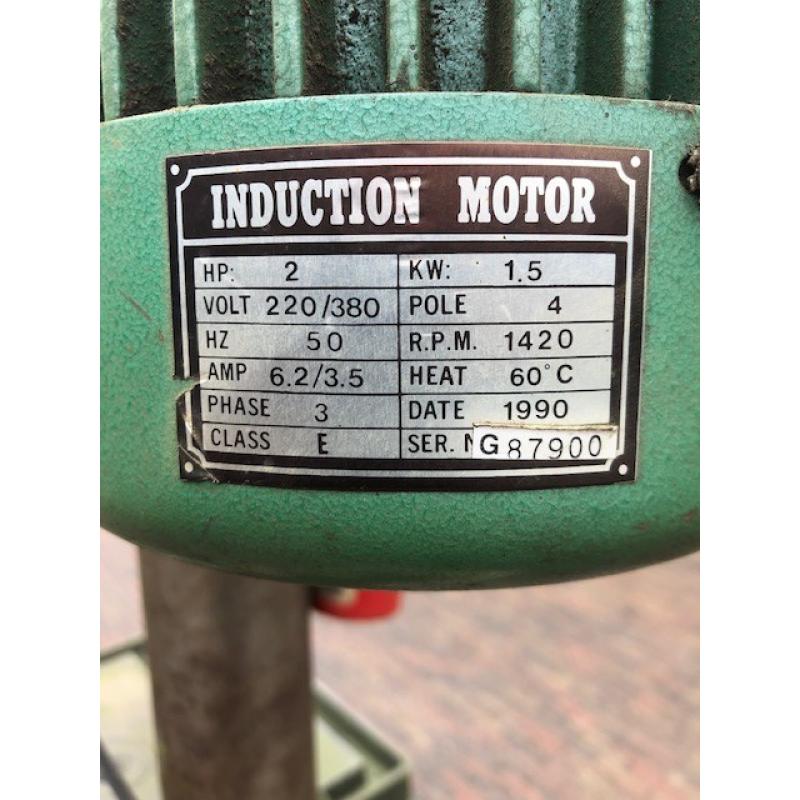grote kolomboormachine