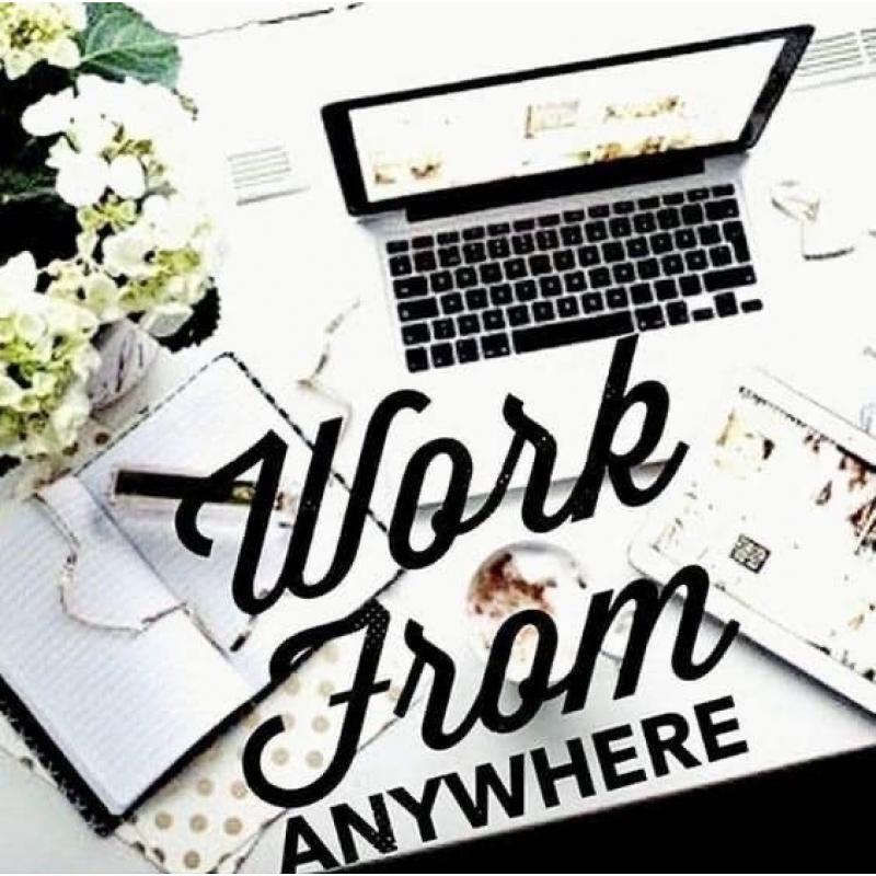 Zoekt u werk van thuis uit? Flexibele uren?