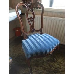 Rococo eetkamerstoelen