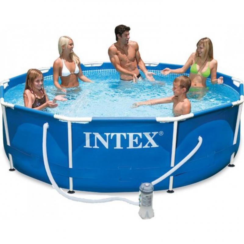 intex metal frame set 305 x 76 cm