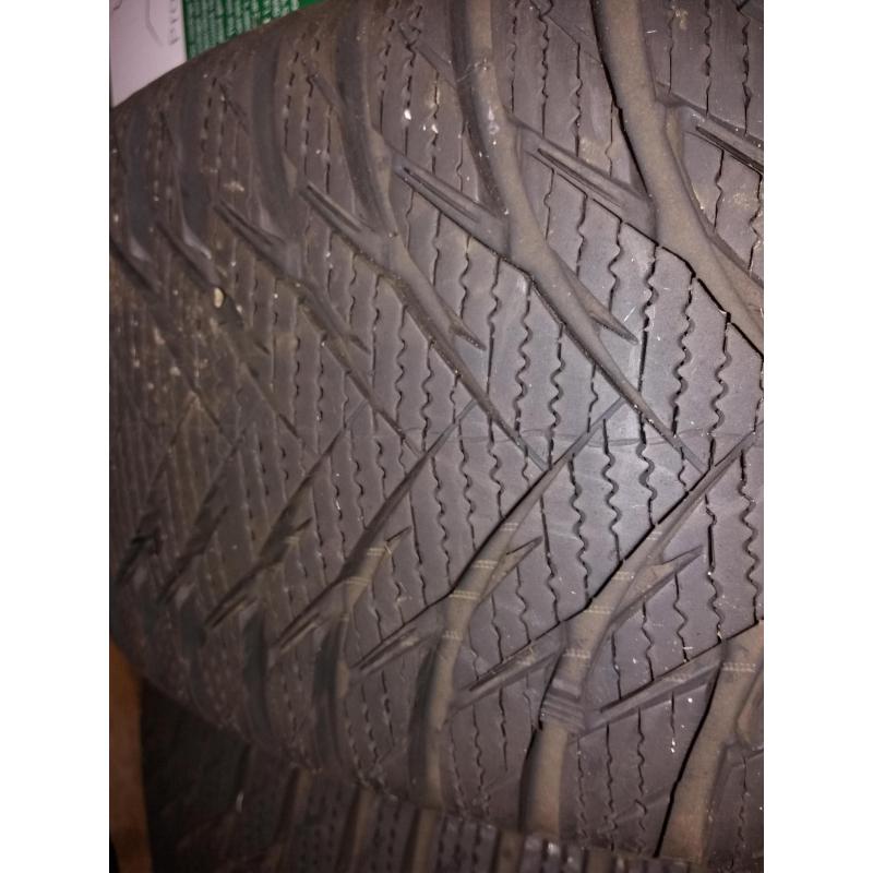 4 Winterbanden op stalen velg