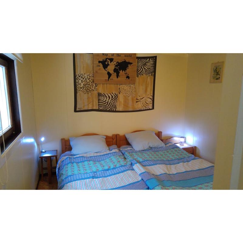 Te huur bos chalet (max. 3 pers.) 9 km van Maastricht