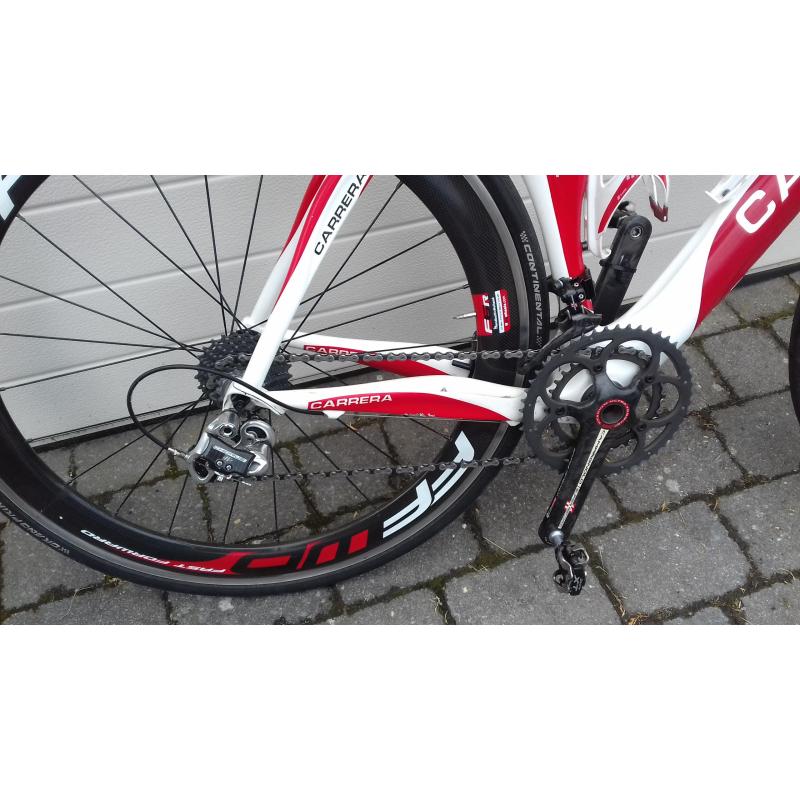 Carrera phibra 2 afgemonteerd met campagnola superrecord