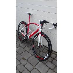 Carrera phibra 2 afgemonteerd met campagnola superrecord