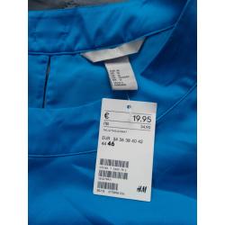Blauw kleed H&M maat 46