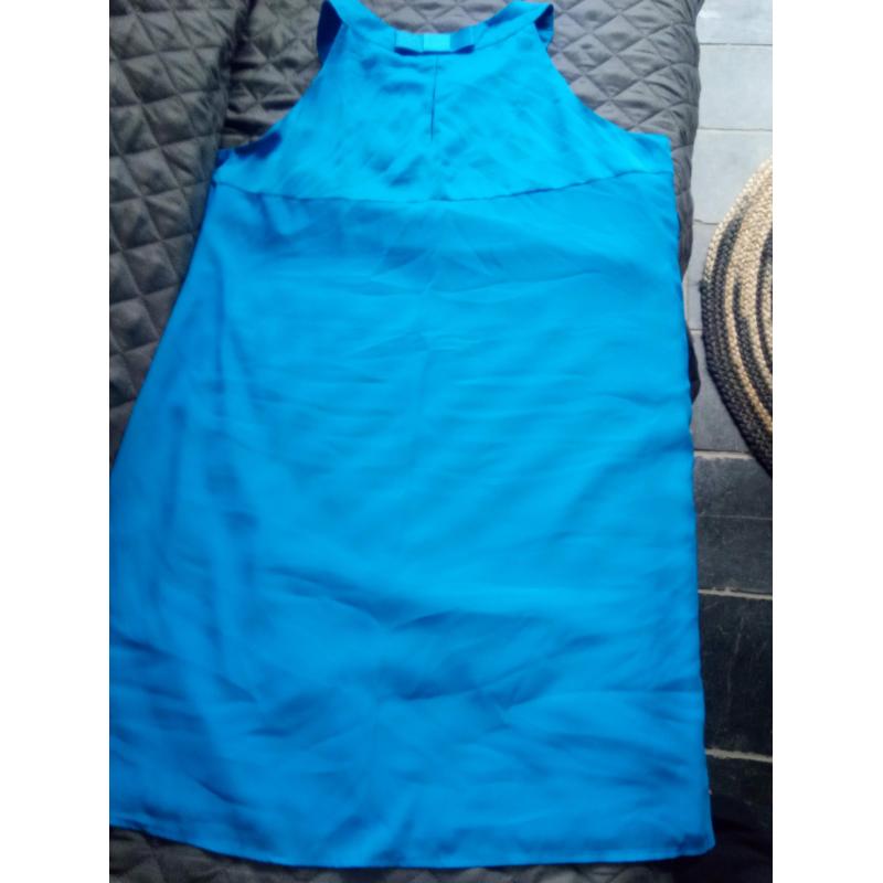 Blauw kleed H&M maat 46
