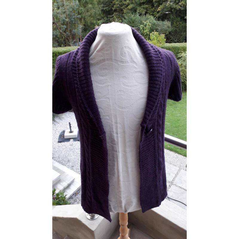 Diverse Gilets, Bolleros in wol maat M tot L