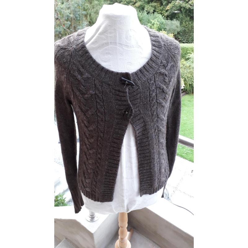 Diverse Gilets, Bolleros in wol maat M tot L