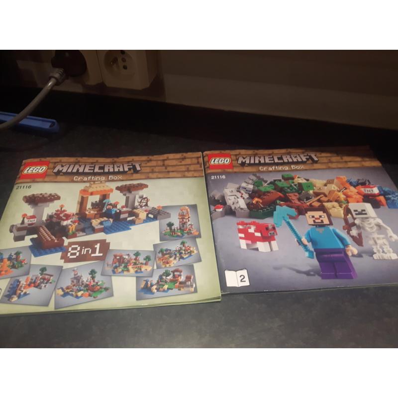 Lego Minecraft Crafting Box - 21116