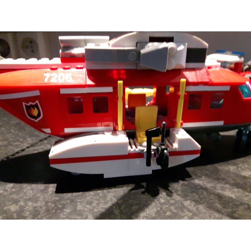 Lego City Brandweerhelikopter - 7206