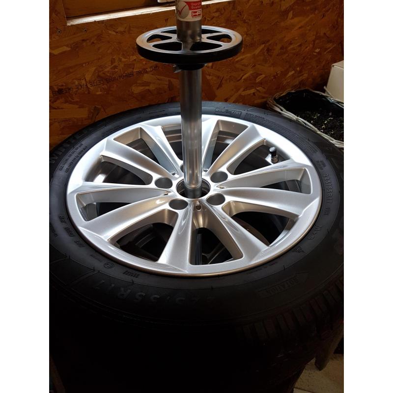 Originele BMW winter set velgen en banden.