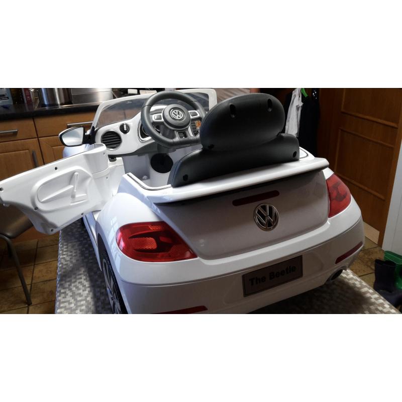 Beetle kinderauto op batterij