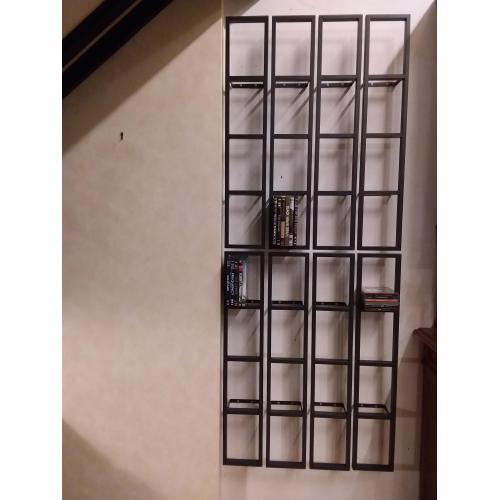 Mooie metalen cd- of DVD-rekjes (10 stuks)
