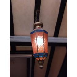 Set oosterse hanglampen