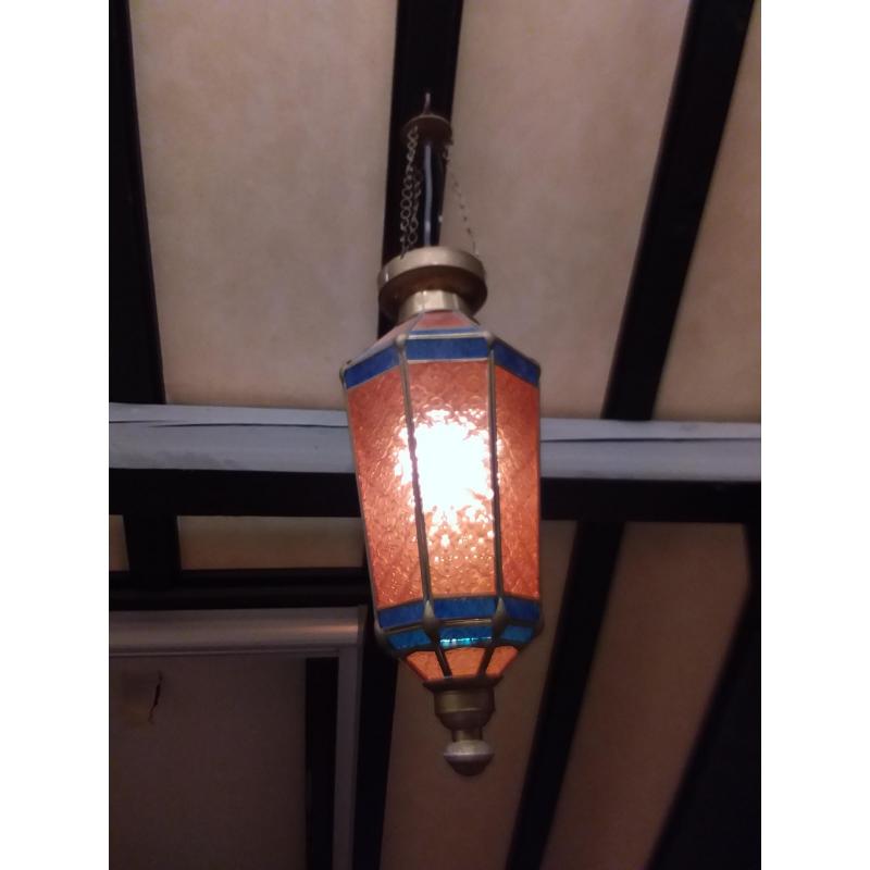 Set oosterse hanglampen
