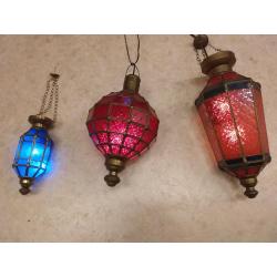 Set oosterse hanglampen