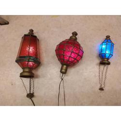 Set oosterse hanglampen