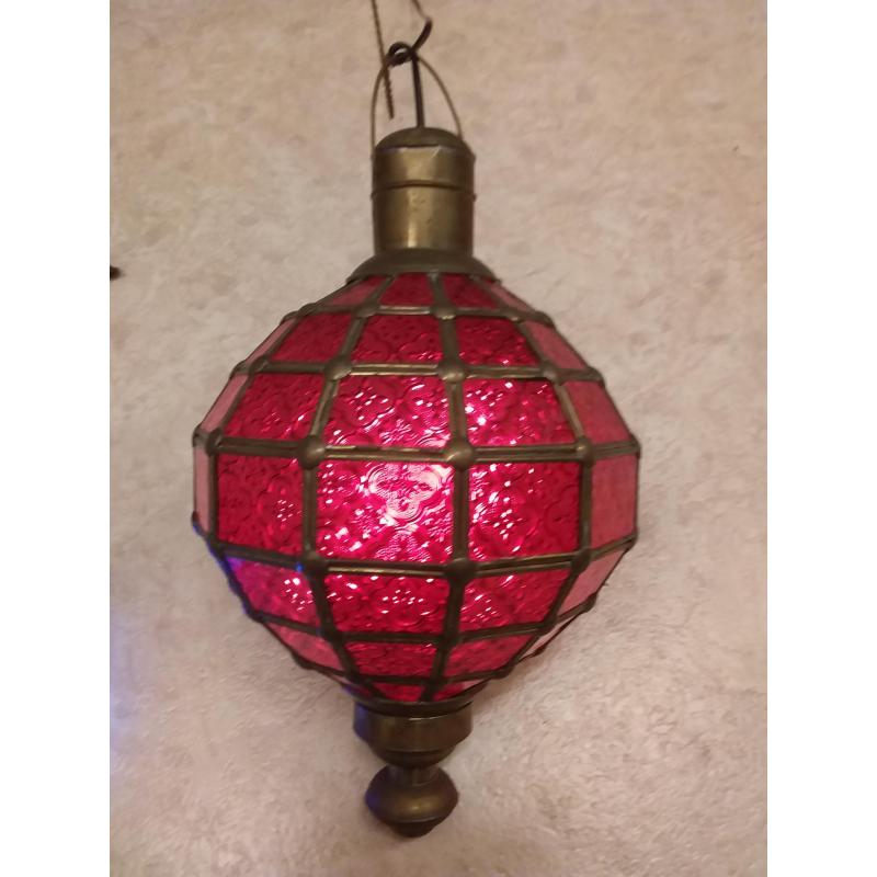 Set oosterse hanglampen