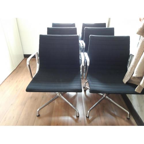 Vitra Eames ea 107 6 stuks