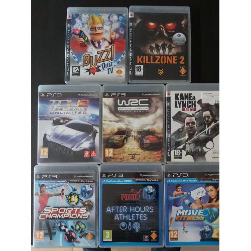 8 ps3 games