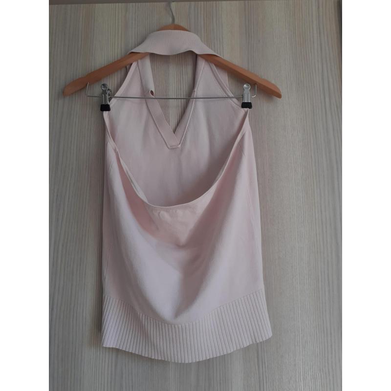 Lichtroze halter-topje Yuka - maat 38