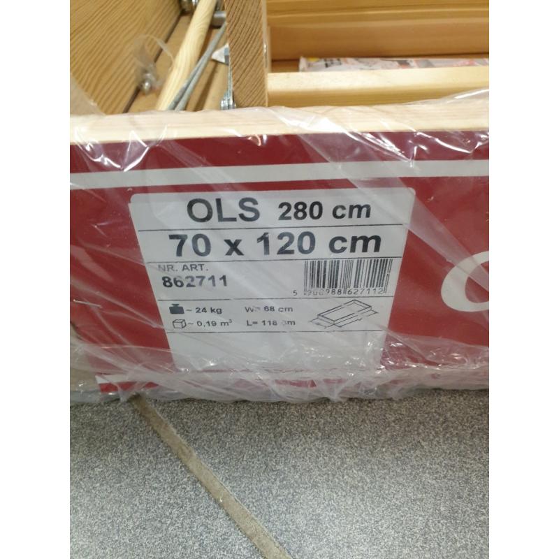 Optistep Zoldertrap Nieuw 280Hx70Bx120L cm