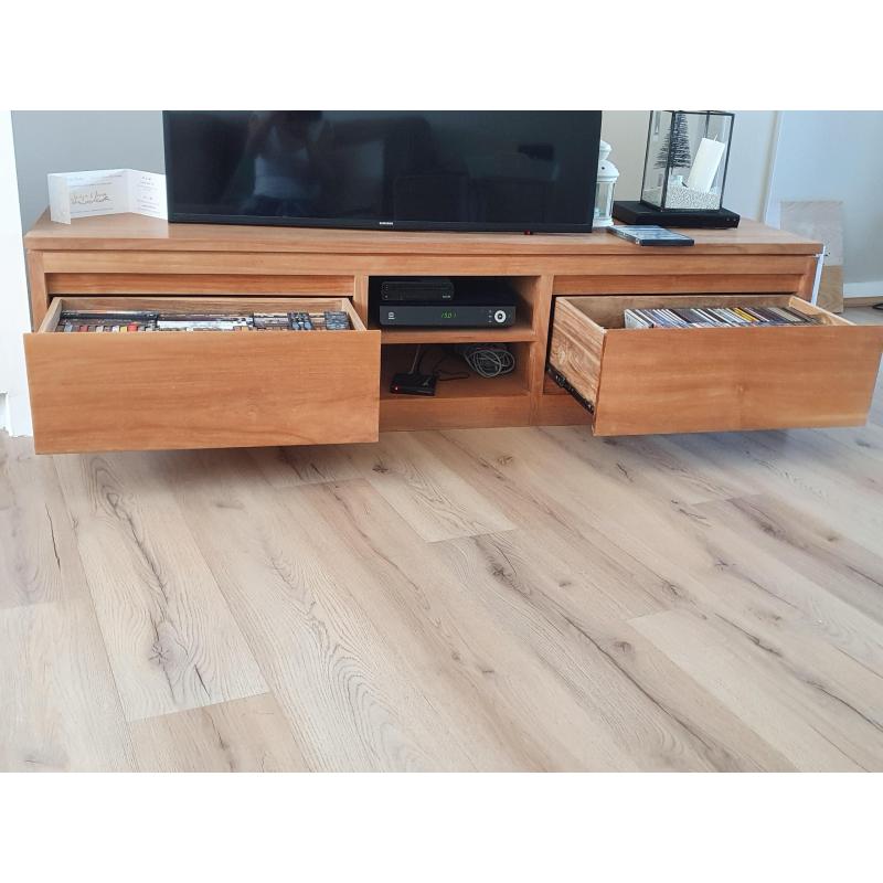 TV meubel te koop in teakhout