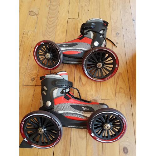 Landroller mojo rood en zwart maat 44