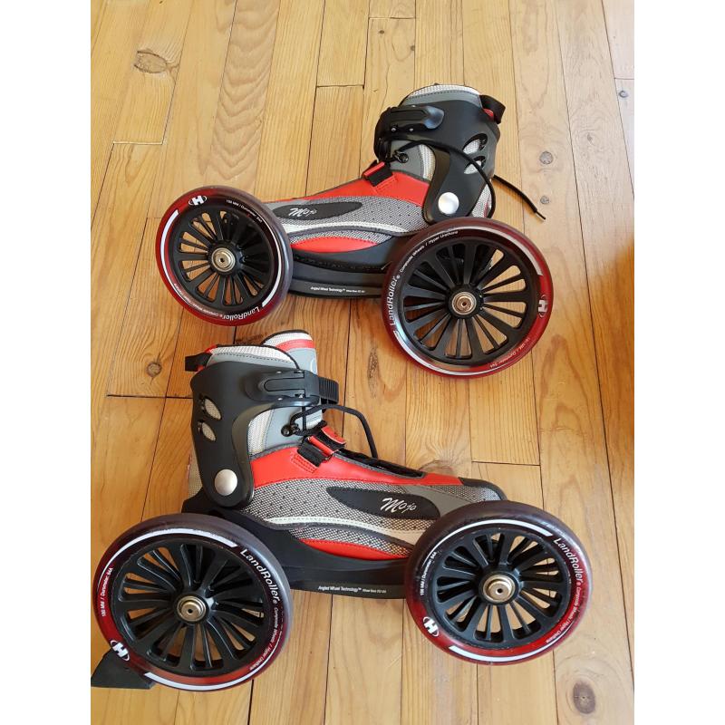 Landroller mojo rood en zwart maat 44