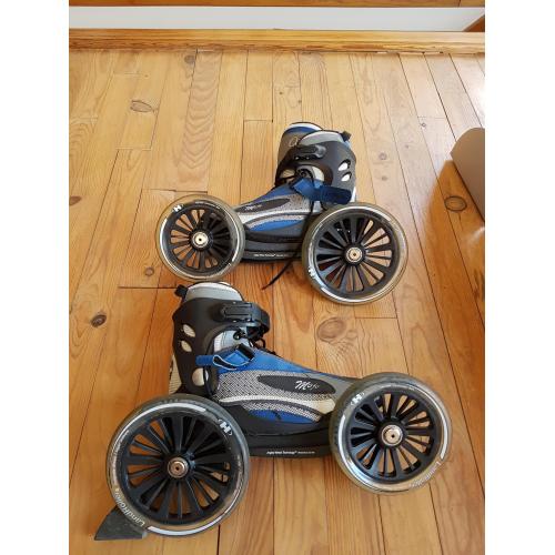 landroller mojo blauw en zwart maat 41