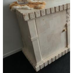 Stenen / Fossiel Meubel Set in zeer goede staat