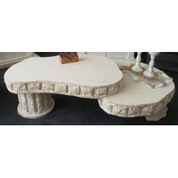 Stenen / Fossiel Meubel Set in zeer goede staat
